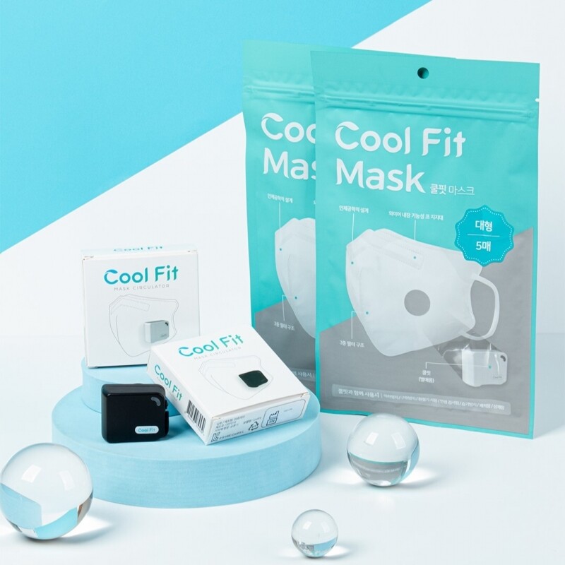 [휴레브]마스크 공기순환 장치 Cool Fit